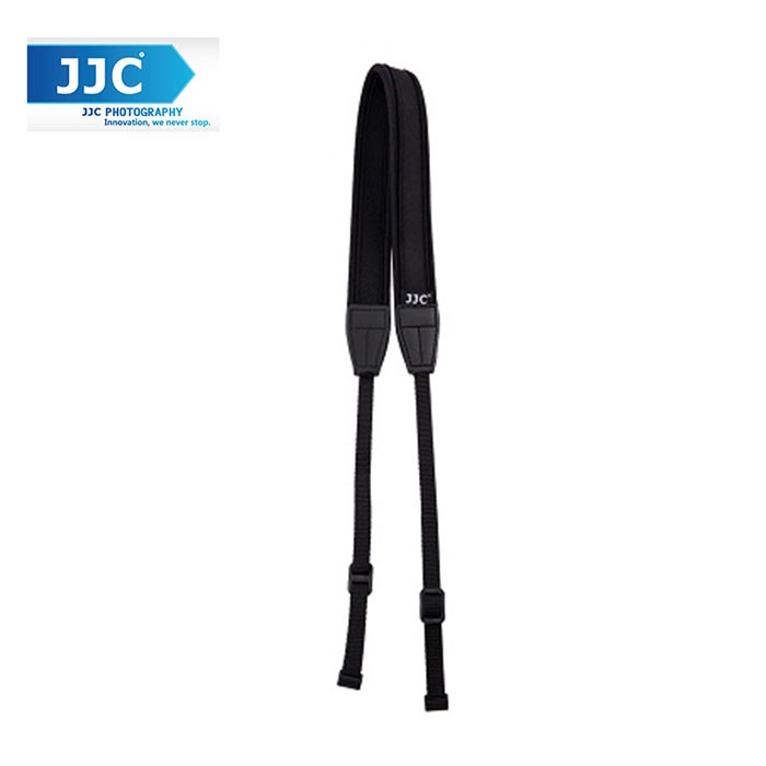 JJC NS-M1BK สายคล้องคอแบบนุ่มสําหรับกล้อง Mirroless - สีดํา