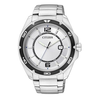 Citizen นาฬิกาผู้ชาย สีเงิน สายสเเตนเลส รุ่น BK2520-53A