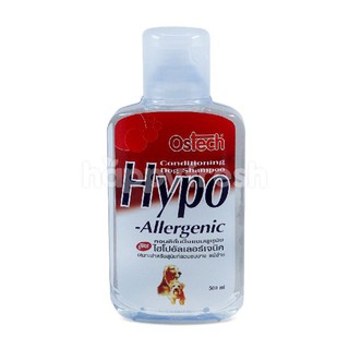 Ostech Hypoallergenic shampoo ขนาด 500 ml แชมพูสำหรับสุนัข/แมวแพ้ง่าย คัน ผิวแห้ง ขนร่วง