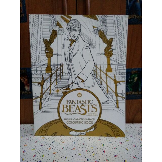 Fantastic Beasts and Where to Find Them Coloring book หนังสือระบายสี