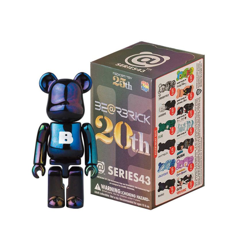 กล่องสุ่ม Bearbrick 100% Series 43 ของแท้ มือ 1 พร้อมส่ง (แยกกล่อง ...