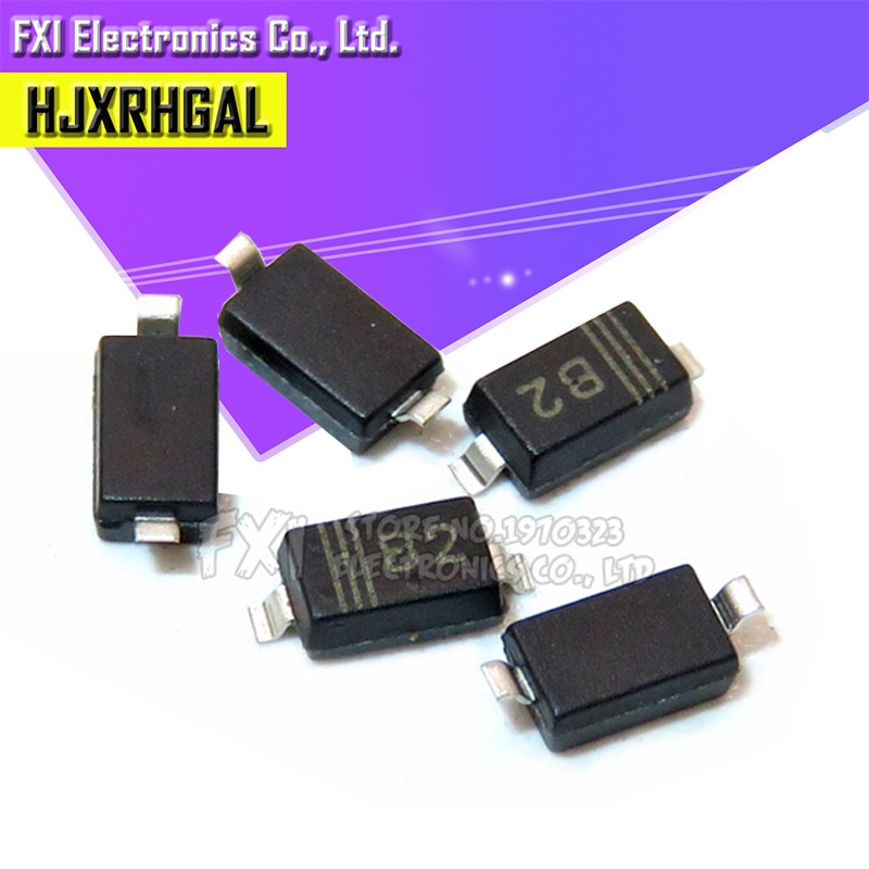 100 ชิ้น MBR0520LT1G MBR0520 SOD123 SOD Surface Mount Schottky Rectifier ใหม่