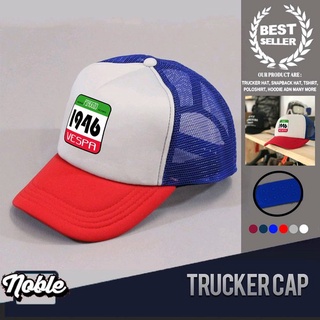 Casualvespa TRUCKER หมวกเครือข่าย