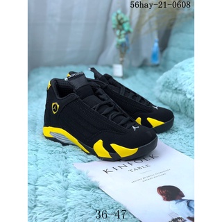 Nike Air Jordan 14 Retro AJ14 Joe รองเท้าผ้าใบลําลอง กันลื่น ทนต่อการเสียดสี สําหรับผู้ชาย ผู้หญิง เหมาะกับการเล่นกีฬา