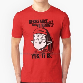 [COD]เสื้อยืด ผ้าฝ้ายแท้ 100% พิมพ์ลายการ์ตูน Time To Resist Galaxy Che Guevara สําหรับผู้ชายS-5XL