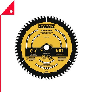 DEWALT : DWTDWA171460* ใบเลื่อย 7-1/4-Inch 60-Tooth Circular Saw Blade