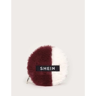 กระเป๋าใส่เหรียญ แบรนด์ SHEIN แท้ ขนนุ่ม ปุกปุย ราคา 180 บาท พร้อมส่ง