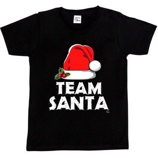 เสื้อยืดผ้าฝ้าย เสื้อยืดลําลอง แขนสั้น พิมพ์ลาย 1Tee Team Santa เข้ากับทุกการแต่งกาย สําหรับผู้ชาย 954241