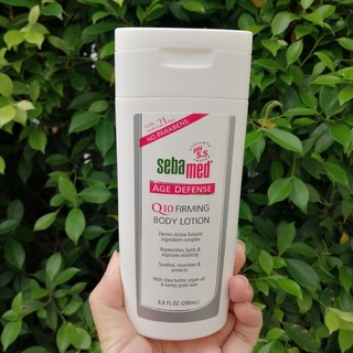 Sebamed® Age Defense Q10 Firming Body Lotion 200 mL ช่วยให้ผิวกระชับเต่งตึง เห็นผลใน 21 วัน ให้ผิวดูอ่อนเยาว์