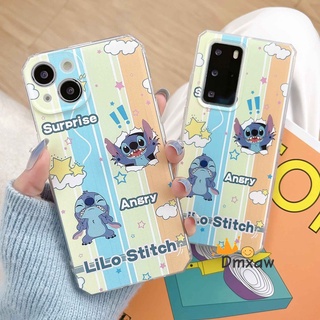 เคสโทรศัพท์มือถือนิ่ม ลายการ์ตูน Stitch น่ารัก สําหรับ Vivo V23E V23 V21 V21e V20 Pro V19 X60 X50 Pro SE iQOO U5 U3 U1 Z3