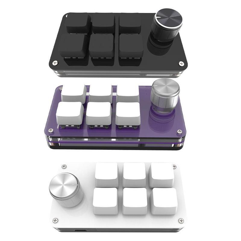 Custom Programming Macro Knob Keyboard 12/9/6/3 Keys Copy Paste Mini Button For Photoshop Gaming Key