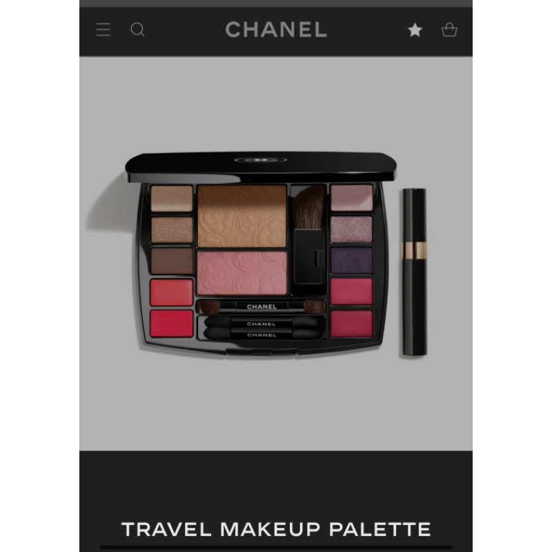 สินค้าใหม่chanelแท้Chanel palette ของแท้ 100% กล่องซีล chanelmakeup lipstick brushon eyeshadow travel make up palette