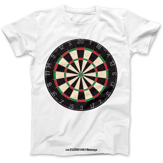 ผ้าฝ้ายคอกลมเสื้อยืด พิมพ์ลาย Dartboard Darts Dart Player พรีเมี่ยม แฟชั่นสําหรับสตรีfrom S-4XL