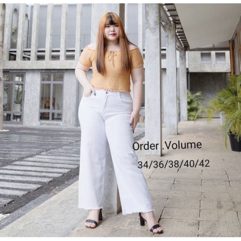 กางเกงยีนส์ ทรงกระบอก ป้าย order by volume