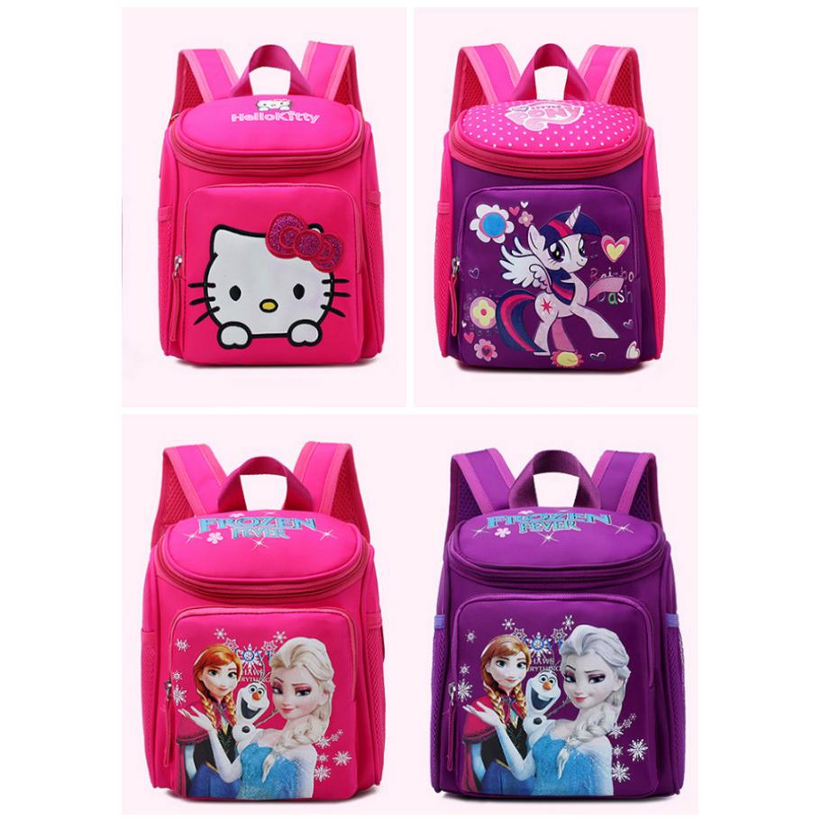 กระเป๋านักเรียนยูนิคอร์นแช่แข็ง Frozen Kitty Ponyกระเป๋าเป้กระเป๋านักเรียนbackpack