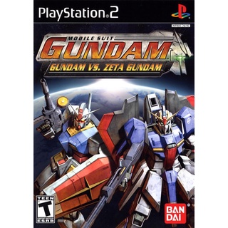 Mobile Suit Gundam: Gundam vs. Zeta Gundam แผ่นเกมส์ PS2