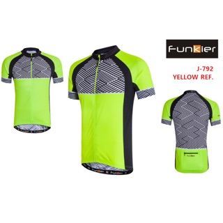 เสื้อจักรยาน Cycling Men Short Sleeve Jersey Funkier Corazzano J-792