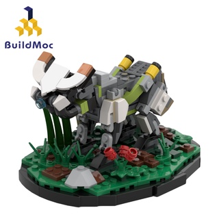 Buildmoc Horizon Zero Dawn Running Bull ชุดของเล่นตัวต่อเลโก้ MOC ของขวัญ 339 ชิ้น