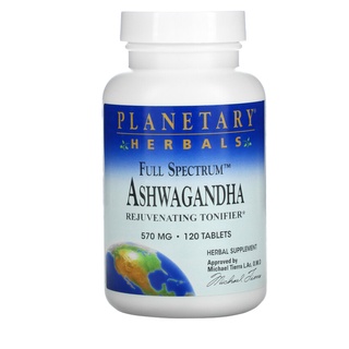 Planetary Herbals, Full Spectrum Ashwagandha 570 mg 120 Tablets