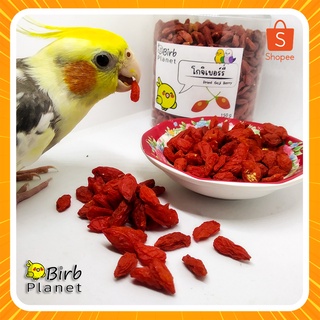 โกจิ เบอร์รี่อบแห้ง อาหารเสริมสำหรับนก  พร้อมส่ง BIRB PLANET…