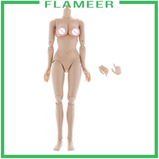 FLEXIBLE ( Flameer ) ฟิกเกอร์ผู้หญิงแบบไม่มีรอยต่อสําหรับ Kumik Ht 1 : 6