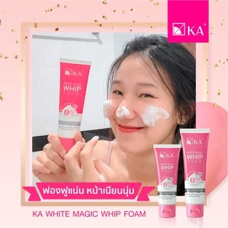 KA WHITE MAGIC WHIP FOAM POLLUTE CLEAR 100 g. / เคเอ ไวท์ เมจิค วิป โฟม พอลลูท เคลีย 100 กรัม