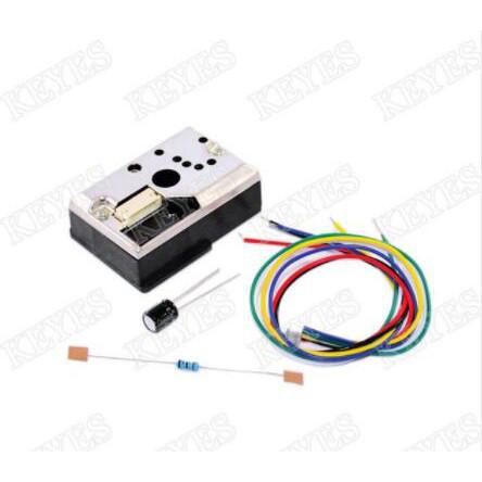 GP2Y1014AU Compact Optical Dust Sensor Smoke Particle Sensor With Cable