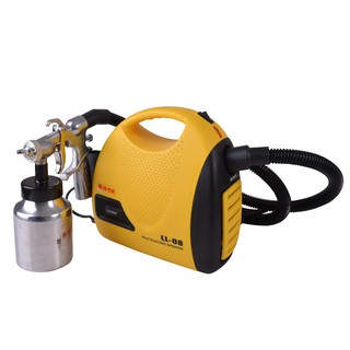 HI-TOP กาพ่นสีไฟฟ้า รุ่น LL-08 ขนาด 600 วัตต์ สีเหลือง HI-TOP Electric Paint Sprayer LL-08 Size 600 Watt. Yellow