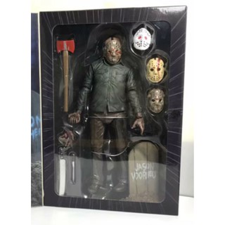 firstbuy_โมเดลฟิกเกอร์ เจสัน วอร์ฮีส์ ศุกร์ 13 ฝันหวาน (Jason Voorhees Friday the 13th)  ขนาด สูง 17-18 ซม.