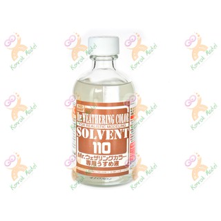 WCT101 Mr.WEATHERING COLOR SOLVENT 110 ml