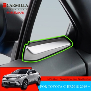 อุปกรณ์ตกแต่งภายในรถยนต์พลาสติก Abs 2 ชิ้นสําหรับ Toyota C - Hr Chr 2016 2017 2018 2019 2020