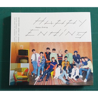 อัลบั้ม ญี่ปุ่น SEVENTEEN - Happy Ending Japanese Album เวอร์ Limited A ของแท้ แกะแล้ว ไม่มีการ์ด พร้อมส่ง Kpop CD