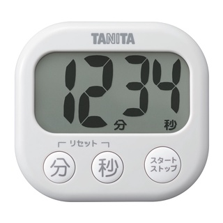 TANITA นาฬิกาจับเวลานับถอยหลังระบบดิจิตอล รุ่น TD-384 สีเทา (สินค้ารับประกัน 1 ปี)