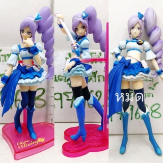 (แท้/มือ1/มือ2) BANDAI Fresh PreCure! Doll Figure Gashapon Pretty Cure BERRY CURE ผม สีฟ้า โมเดล พรีเคียว พริตตี้เคียว