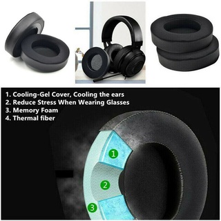 For Razer Kraken Pro V2 7.1 Gaming Cooling Gel Headphones Ear Pads Cushion New