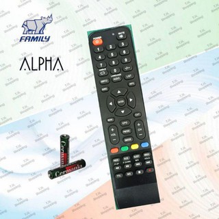 รีโมททีวี LCD/LED ยี่ห้อ Alpha รุ่น LWD-195AA