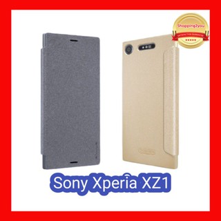 เคสฝาพับ Sony XZ1 แบรนด์ Nillkin Sparkle Leather