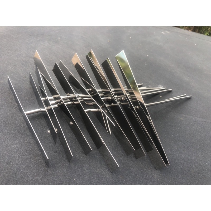 ไม้หมุนเครปสแตนเลสแท้100%