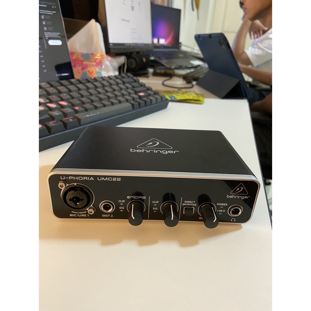 Behringer U-PHORIA UMC22 อินเตอร์เฟส (มีประกัน) - ndi.p - ThaiPick