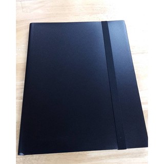 แฟ้มใส่การ์ด 9ช่อง  Card Binder Portfolio สีดำ