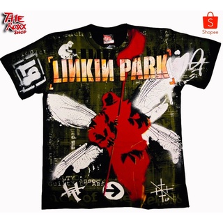 เสื้อวง Linkin Park  OVP สกรีนดิสชาร์ด MSD.13 เสื้อวงดนตรี เสื้อวงร็อค เสื้อลายเต็มตัว ไม่ร้อน รีบทับได้