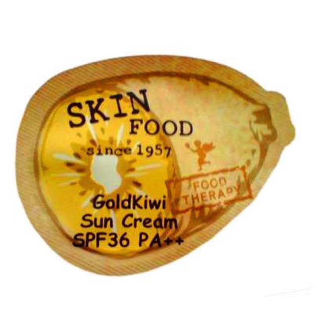 Tester -  Skinfood Gold Kiwi Sun Cream SPF36 PA++