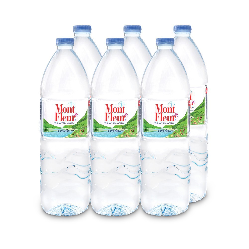 น้ำดื่มมองต์เฟลอ Mont Fleur 1 ลิตร (แพ็ค 6)