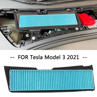 Tesla อุปกรณ์เสริมAir Intake Grille rotective Cover Air Filters for Tesla Model 3 2021 Air Conditioner Inlet Filter Rela