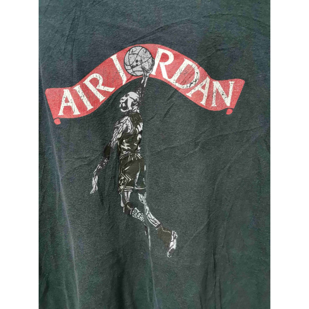 เสื้อยืด  เสื้อ วินเทจ เสื้อ vintage มือสอง ของแท้ nike air jordan t-shirt " air jordan slamdunk "