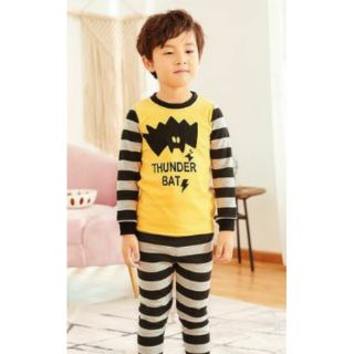 ชุดนอนผ้า cotton ลาย PAJAMAS2-THUNDER