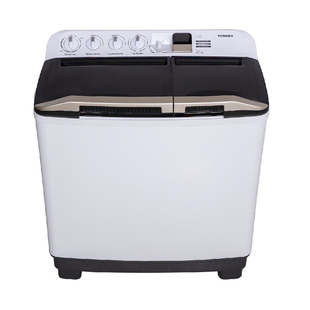 เครื่องซักผ้า เครื่องซักผ้า 2 ถัง TOSHIBA VH-H140WT 13 กก. เครื่องซักผ้า อบผ้า เครื่องใช้ไฟฟ้า 2T WM TOS VH-H140WT 13KG