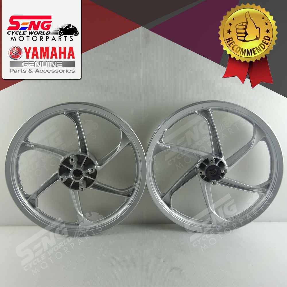 Y125 ZR SPORT RIM SET SILVER