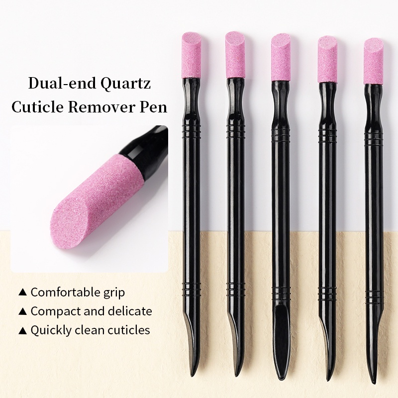 Born PRETTY อุปกรณ์กําจัดหนังกําพร้า หนังกําพร้า แบบสองหัว ล้างทําความสะอาดได้ 1 ชิ้น - รูปที่ 4