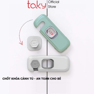 Chốt Khóa - Taky, Cánh Cửa Tủ, Phong Cách Hiện Đại, Sản Phẩm An Tâm Cho Mẹ - An Toàn Cho Em Bé, Tiện Dụng Gia Đình. 3107